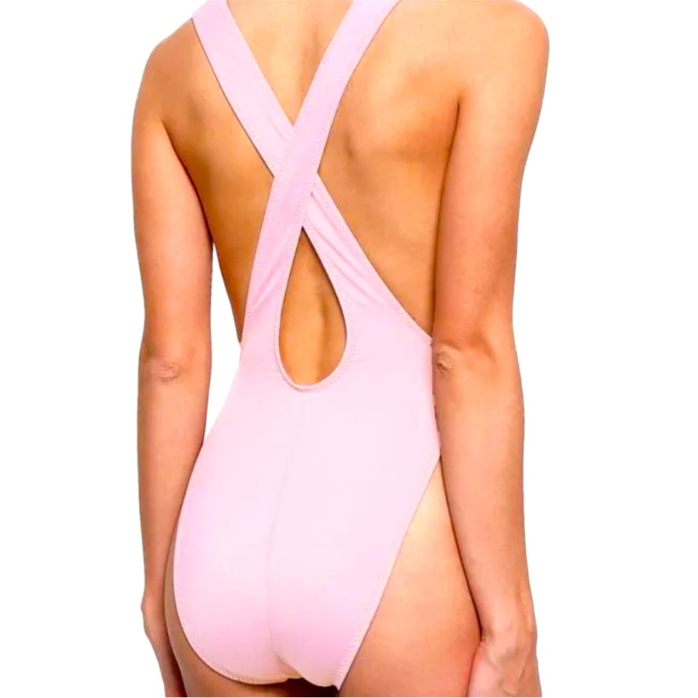 Norma Kamali Marissa V Neck Onepiece swimsuit
